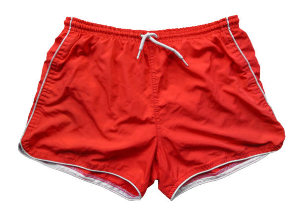 水泳パンツ - 赤 - swimming shorts shorts swimming trunks clothing ストックフォトと画像