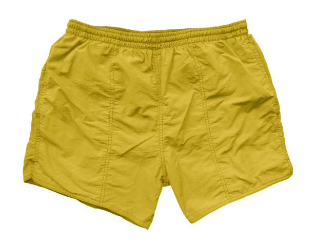 istock Swimming shorts - yellow 983105984