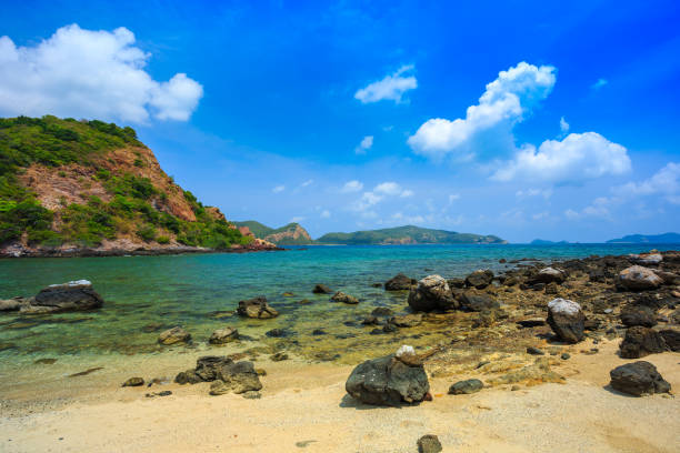 istock Beautiful beach on a Greek island 983108370