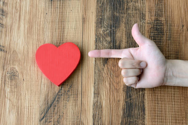 istock Love concepts, sniping at your heart 983109070
