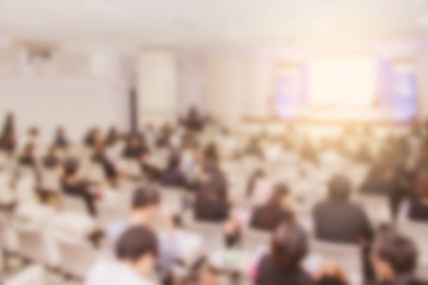 istock blurred business people forum Meeting Conference Training Learning Coaching Concept, Blurred background 983146806