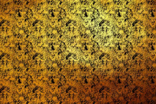 Photo of Unique golden sparkling digital texture pattern, abstract background