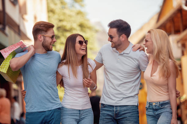 istock Group of cheerful friends having fun together 983196746