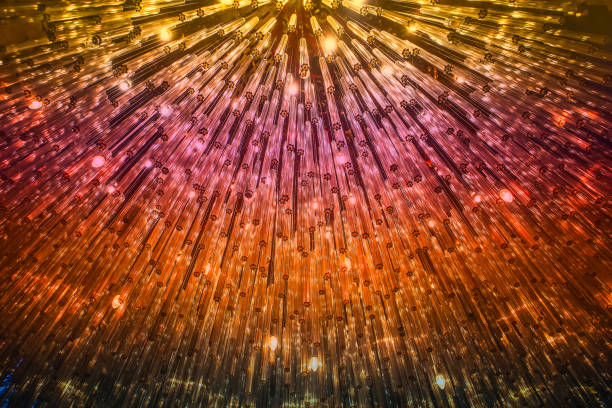 istock Lighting modern ceiling lamps in interior decoration, Backgrounds 983205076
