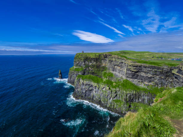 istock Amazing wide angle view over the Cliffs of Moher in Ireland 983211912