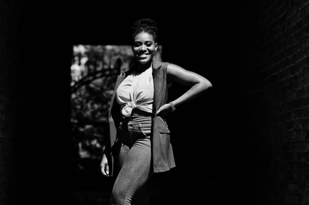 istock Stylish african american woman 983216114