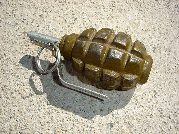 grenade stock photo