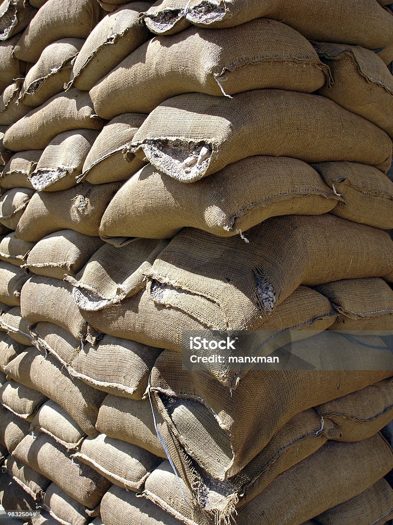 sand-Taschen - Lizenzfrei Nahaufnahme Stock-Foto