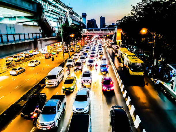 istock Bangkok Thailand - Traffic congestion The problem needs to be solved in Bangkok, 983253682