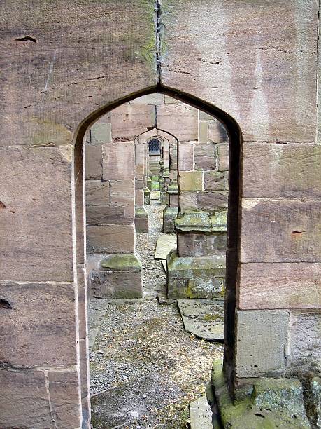 stone arches stock photo