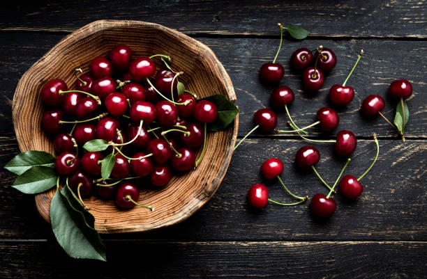istock Juicy ripe sweet cherries 983262356