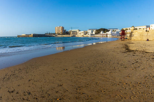 Playa Victoria, beach in Cadiz, Spain