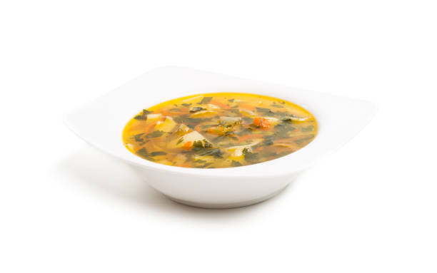 istock a plate of soup isolated 983316082