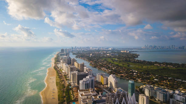 istock Miami Beach shot with a 4k dji drone 983355840