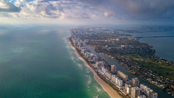 istock Miami Beach shot with a 4k dji drone 983356102