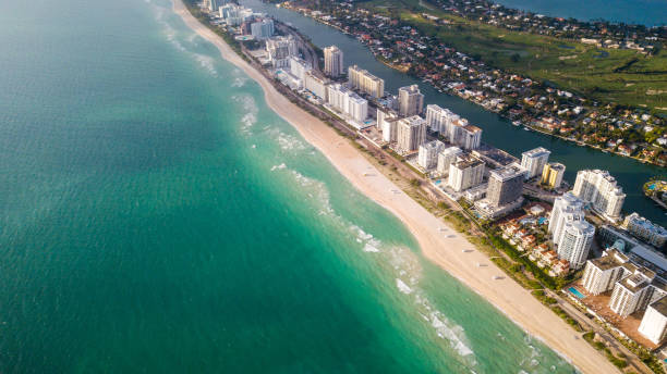 Miami Beach shot with a 4k dji drone