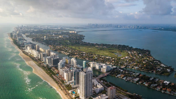 istock Miami Beach shot with a 4k dji drone 983358280