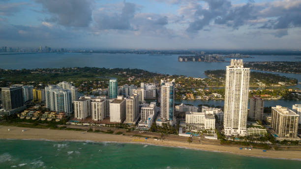 Miami Beach shot with a 4k dji drone