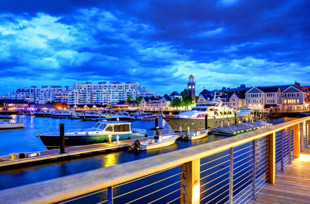 Marina Bay is a mixed-use development neighborhood of condominium, commercial and entertainment facilities in Quincy, Massachusetts
