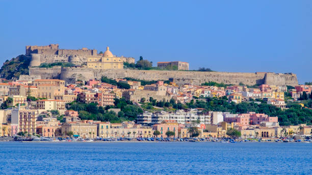istock Milazzo seen from the sea (Sicily, Italy) 983411172