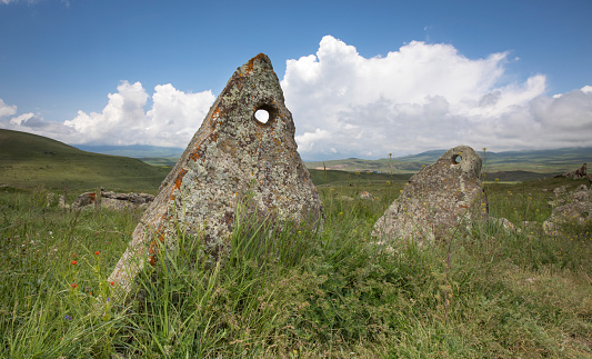 Armenian Stonehenge site called Karahunj in Sisian, Armenia