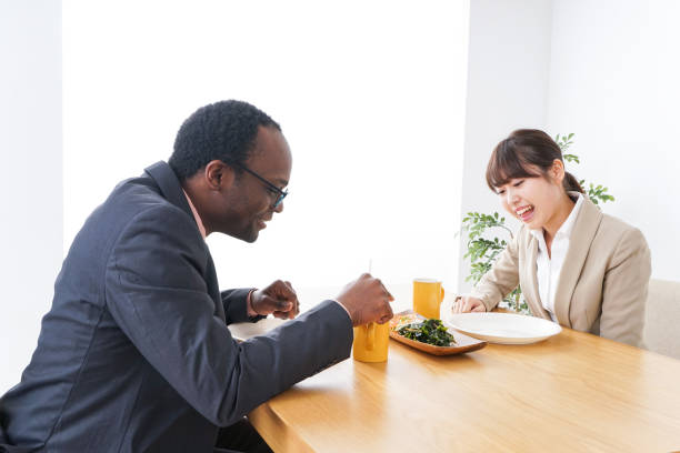 istock Business persons enjoying eating 983431614