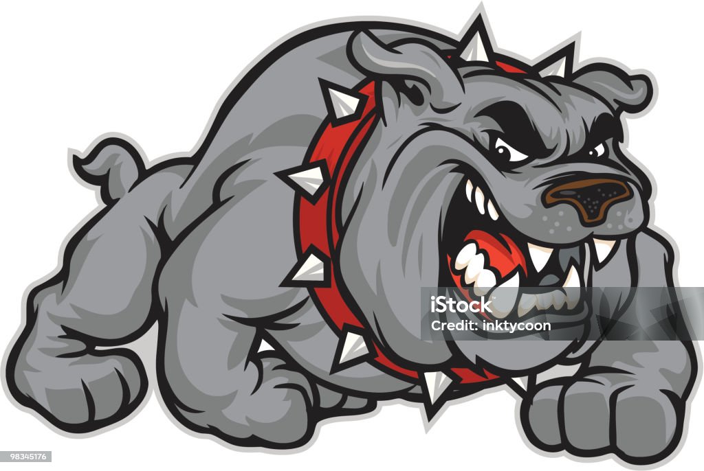 Bulldog classic this new spin on an old classic will spark new life in your old mascot. The head and collar are separate for alternate designing. All the lines are clean for great reproduction. Bulldog stock vector