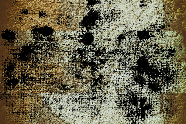 istock Grunge Plaster concrete texture, stone surface, rock cracked background for postcard 983478274