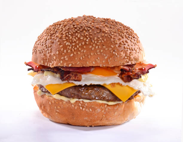 3,300+ Bacon And Egg Burger Stock Photos, Pictures & Royalty-Free