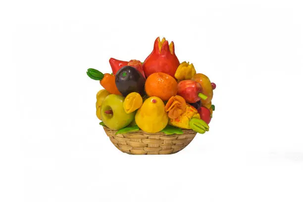 A fruits showpiece