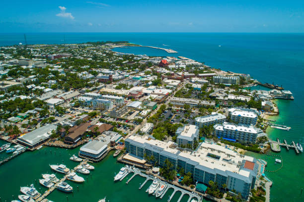 istock Aerial scenic Key West Florida photo 983502144