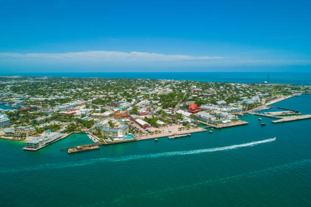 istock Aerial scenic Key West Florida photo 983502200