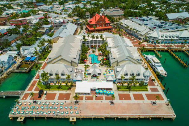 istock Aerial scenic Key West Florida photo 983502242