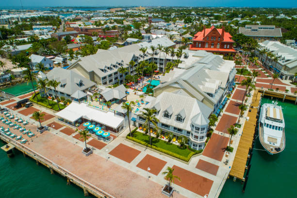 istock Aerial scenic Key West Florida photo 983502280