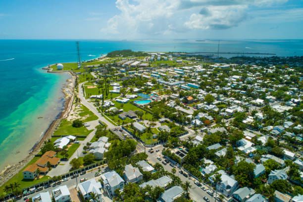 istock Aerial scenic Key West Florida photo 983502344