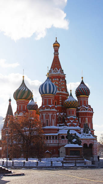 istock the Saint Basil's Cathedral on the Red Square 983507128