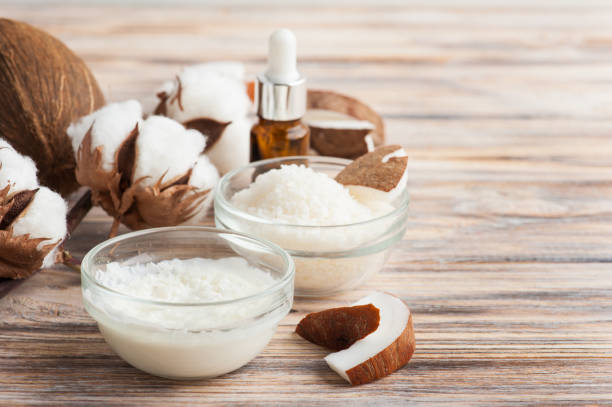 istock Natural hair treatment with coconut 983520780
