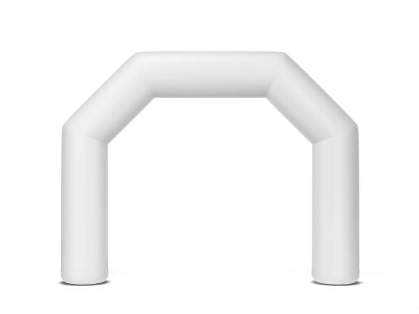 istock Inflatable promotion arch mock up 983648174