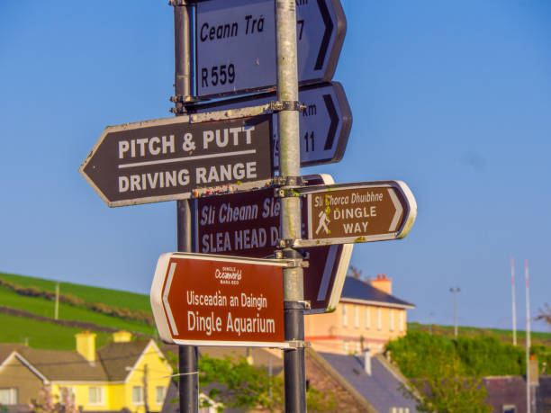istock Direction signs in the streets of Dingle 983662590