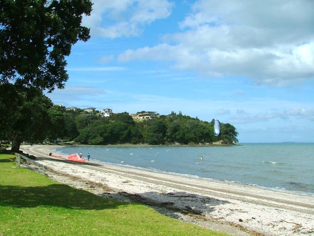 istock Empty beach on New Zealand's North Island 983668092