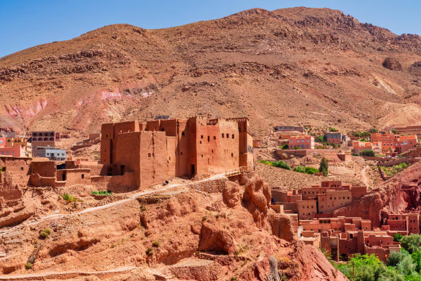 istock Kasbah and village in Dades Valley - Morocco 983744020