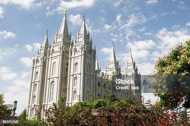 Salt Lake City Temple Stock Photo - Download Image Now - Temple Square, Mormonism, Salt Lake City - Utah