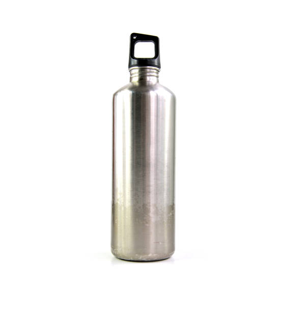 istock Aluminum reusable water bottle 983749488