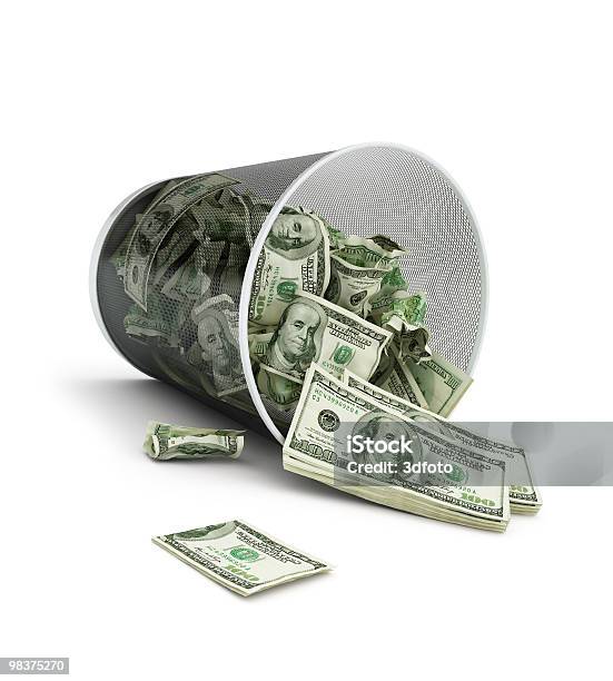 World Crisis Stock Photo - Download Image Now - Bankruptcy, Bucket, Color Image