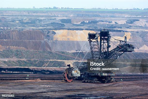 Großer Eimer Rad Excavator In Einer Offenen Feuerstelle Stockfoto und mehr Bilder von Braunkohle