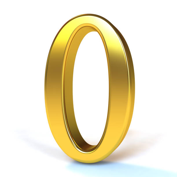 istock The Number 0 - Gold 98375951
