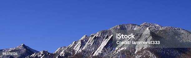 Photo libre de droit de Flatirons De Neige banque d'images et plus d'images libres de droit de Aiguille rocheuse - Aiguille rocheuse, Beauté de la nature, Bleu