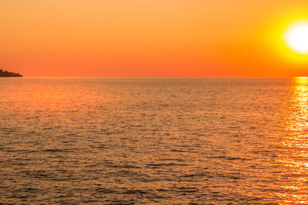 istock Sunset over Lake Erie 983771568