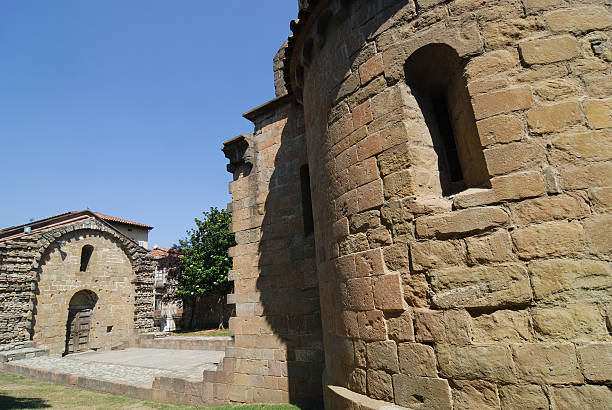 istock Sant Joan de les Abadesses (Catalonia, Spain): church ruins 98377666
