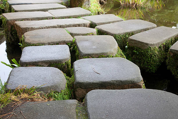 istock Stone Bridge Japanese Garden 98378018